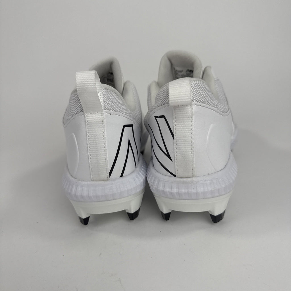 New Balance White FuelCell ,Molded Cleats Men's 7, Baseball Shoes PL4040W6