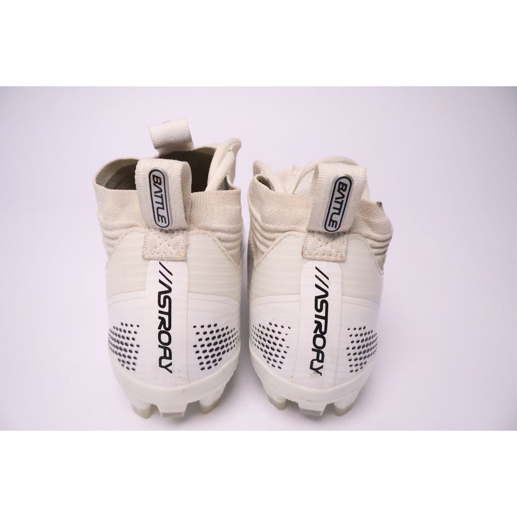 Battle AstroFly Football Cleats Men’s 10 White Black #178