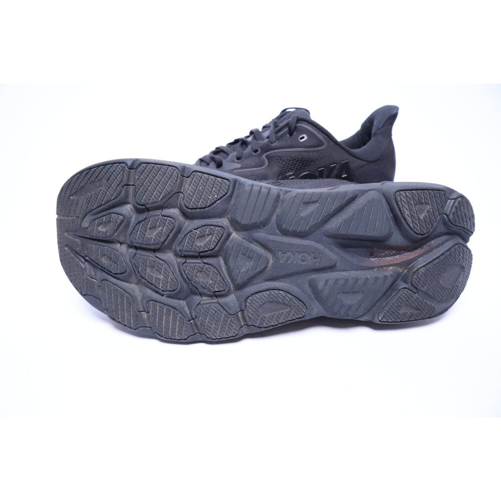 Hoka Clifton 10 Triple Black Size 12.5 D Men's Running Shoes Excellent #265