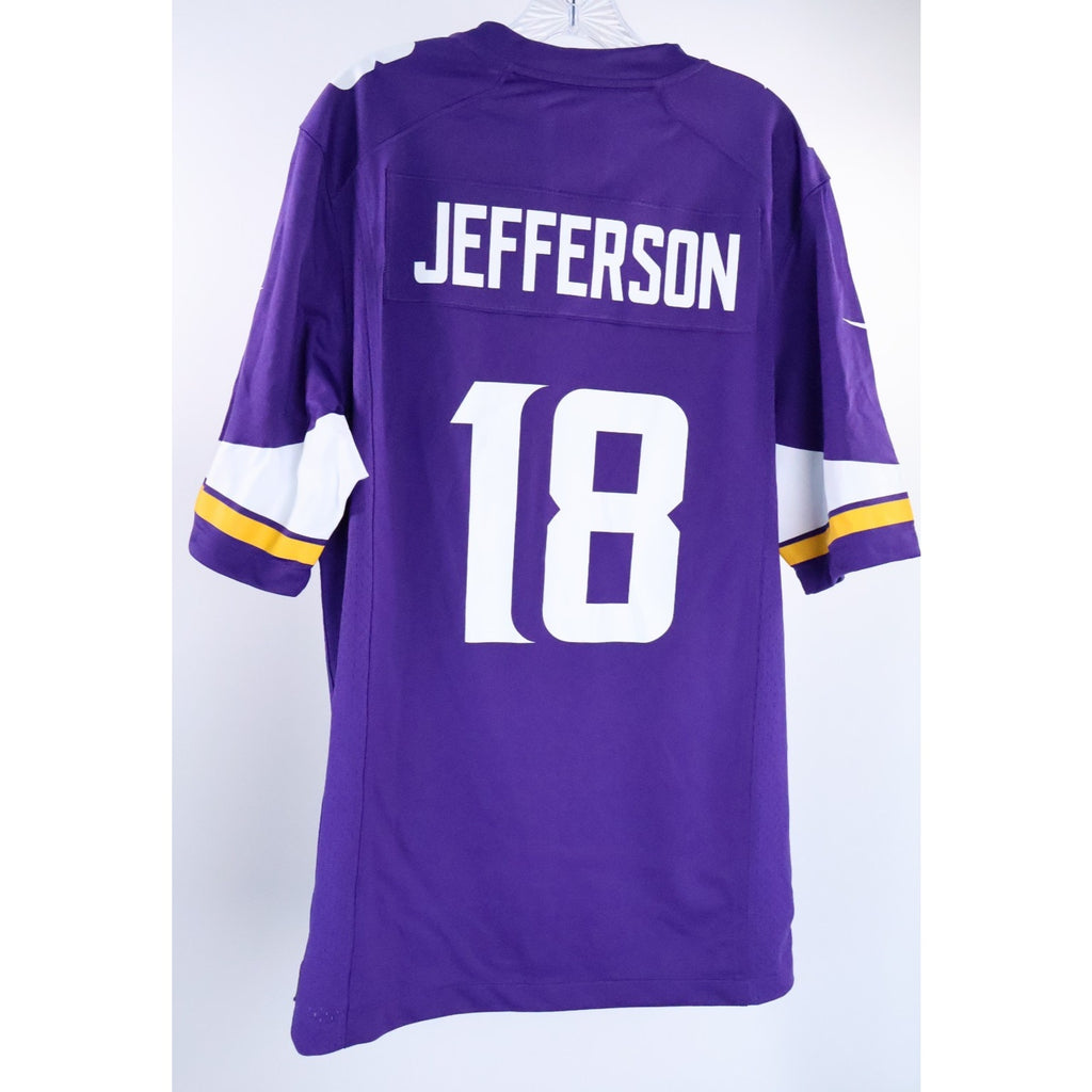 Nike Minnesota Vikings Justin Jefferson Men Medium NFL Football Jersey Nwt Read
