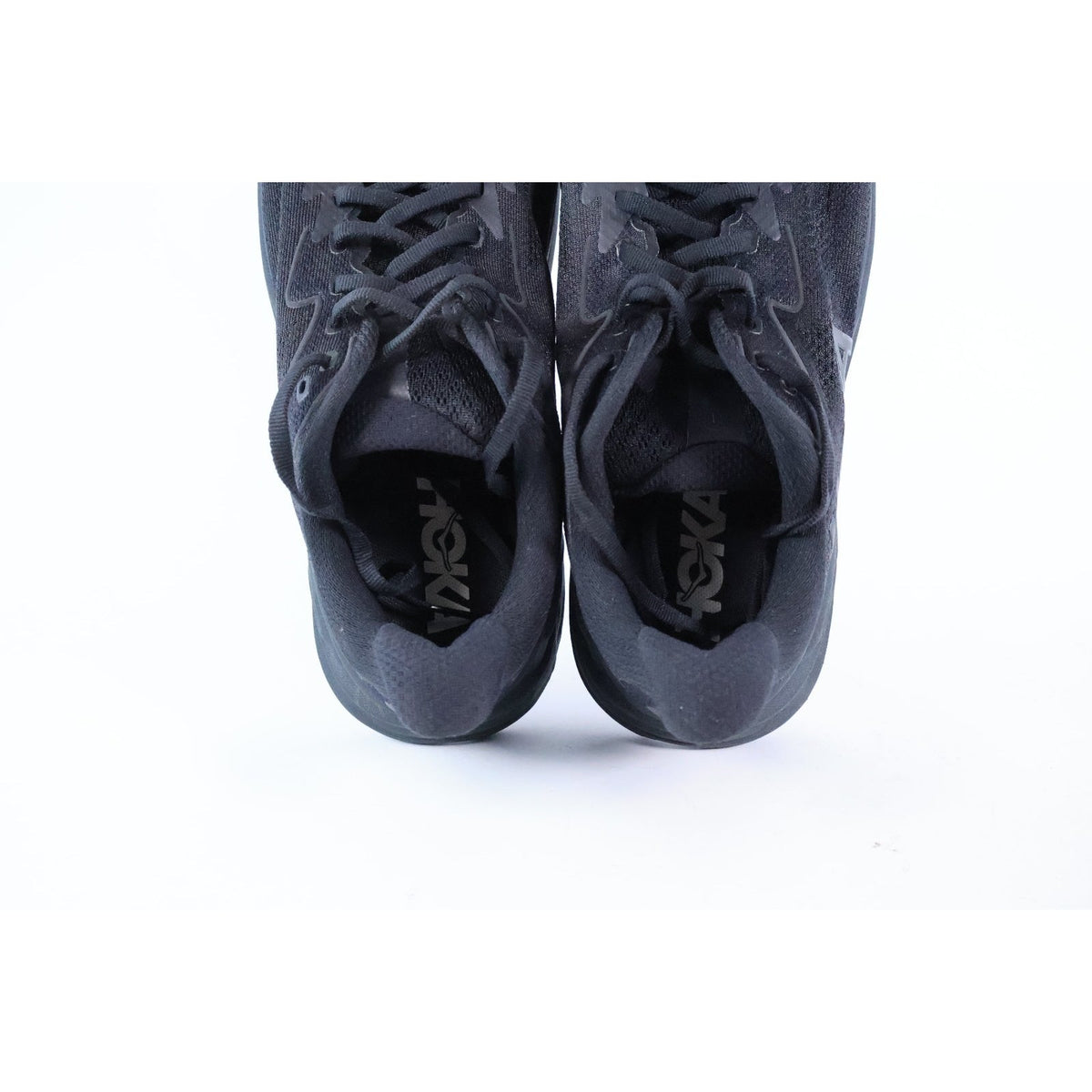 Hoka Clifton 10 Triple Black Sz 8 D Men's 1162030 BBLC Running Shoes READ #309