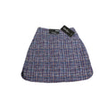 Walter Hagen Golf Skort Shorts 17" Sculpt Tweed Mid Blue Multi Pull On -XS