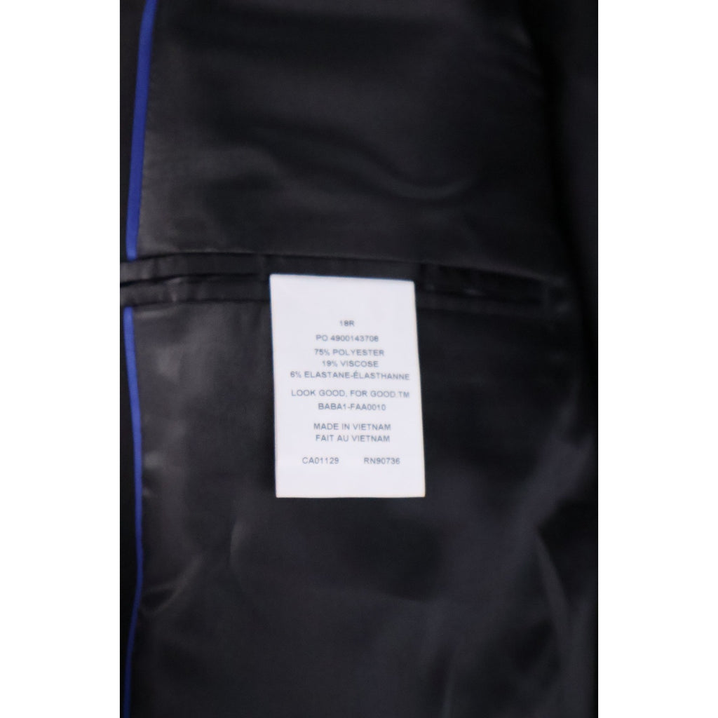 Kenneth Cole Reaction Boy's Black Stretch Jacket Size 18R NWT