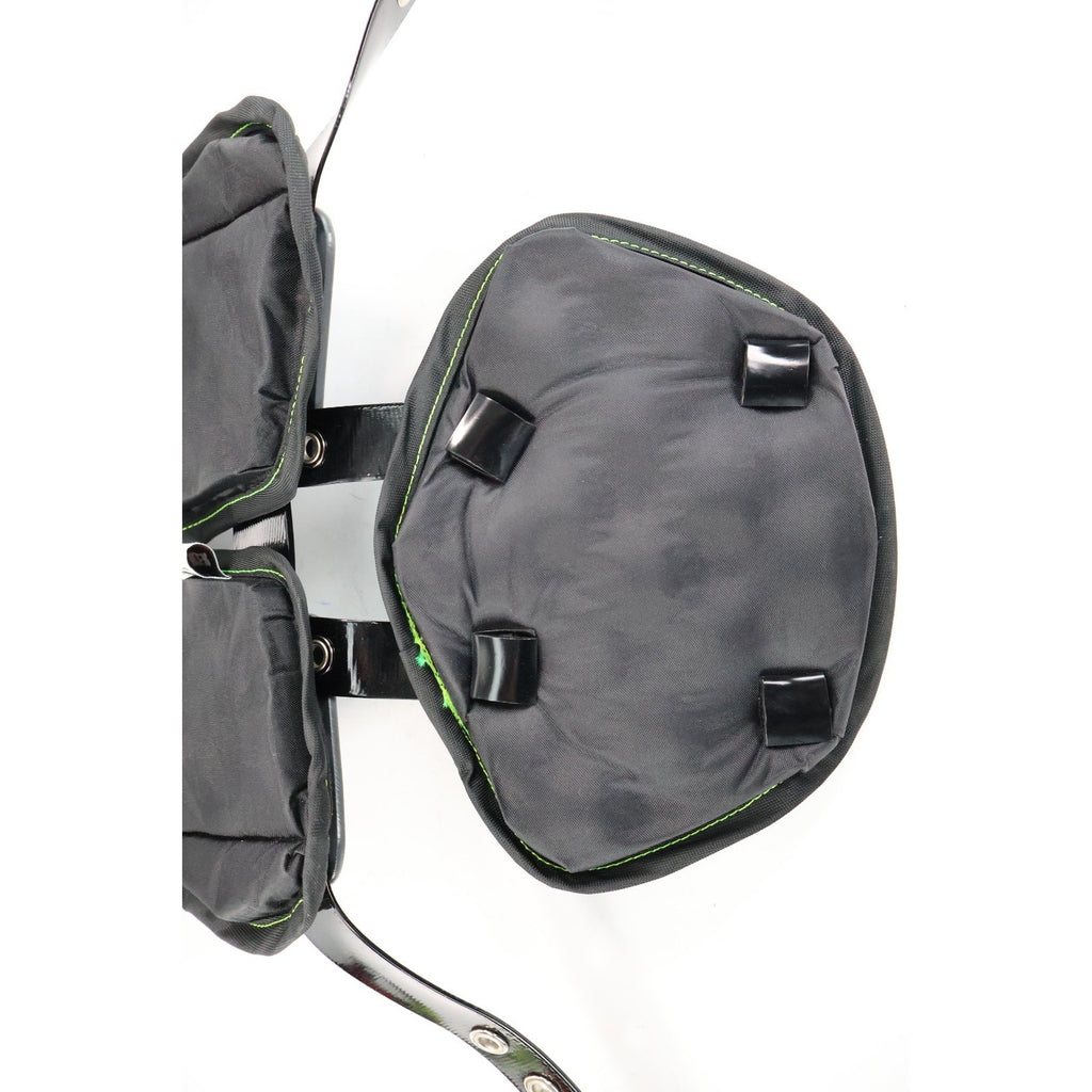 Riddell Power Amp Football Shoulder Pads w/ Backplate Adult Large / Read