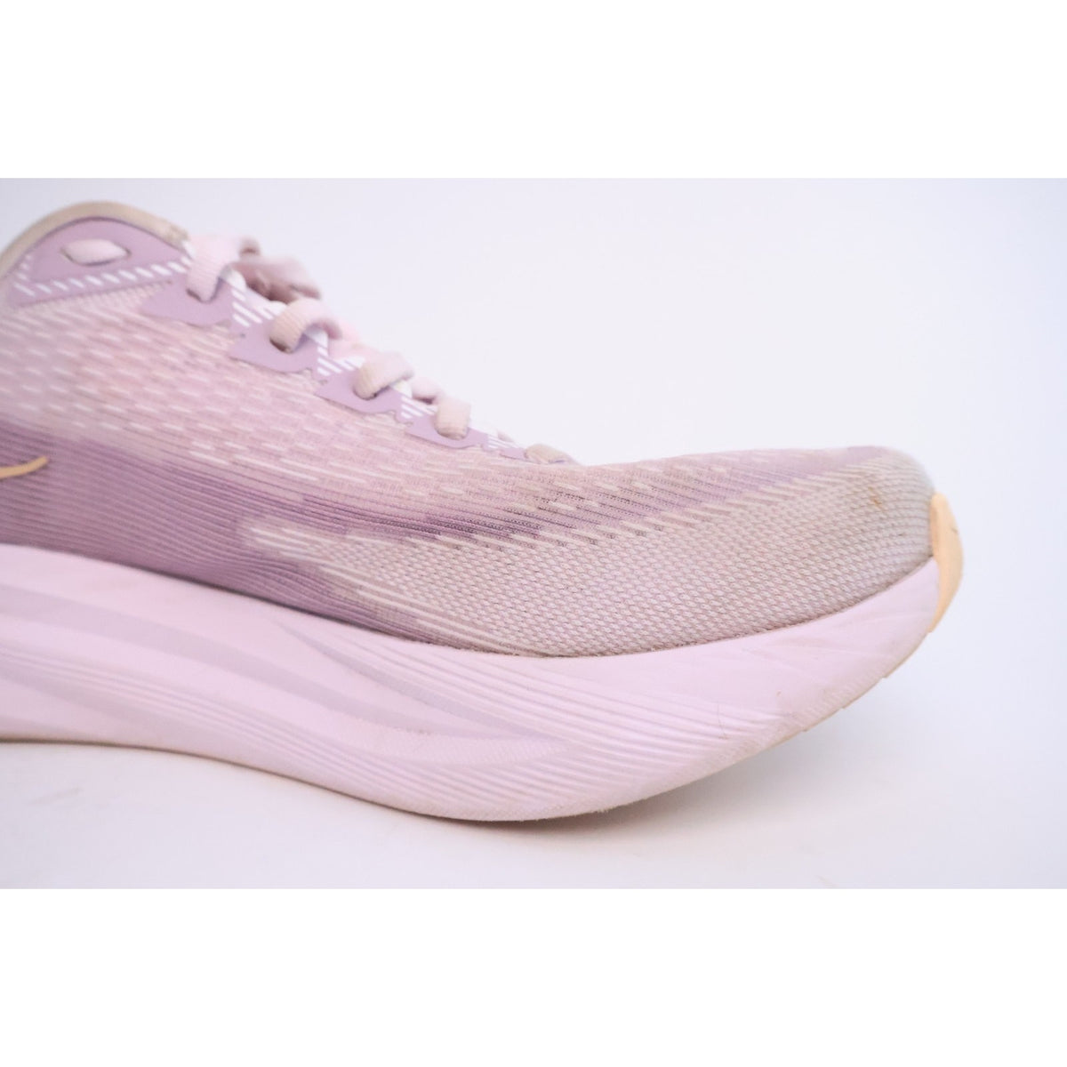 Hoka One One Mach 7 Running Shoes Lilac Cream/Tangerine Glow Women's 9B #88