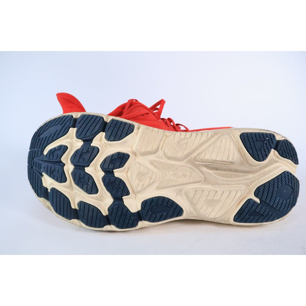 Hoka Clifton 10 Men's Size 13 Red White Athletic Running Shoes #305