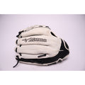 Mizuno 12.5'' Supreme Series Fastpitch Glove - (1251F2WH) - Black/White - RHT