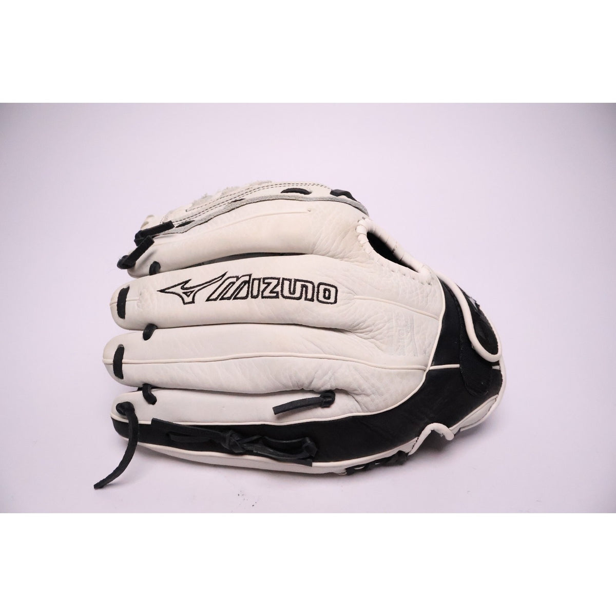 Mizuno 12.5'' Supreme Series Fastpitch Glove - (1251F2WH) - Black/White - RHT