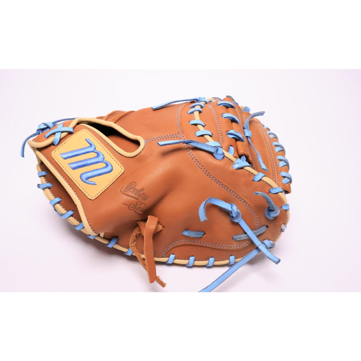 Marucci 33.5” M Type Oxbow Series Catchers Glove-RHT-Tan/Blue- READ