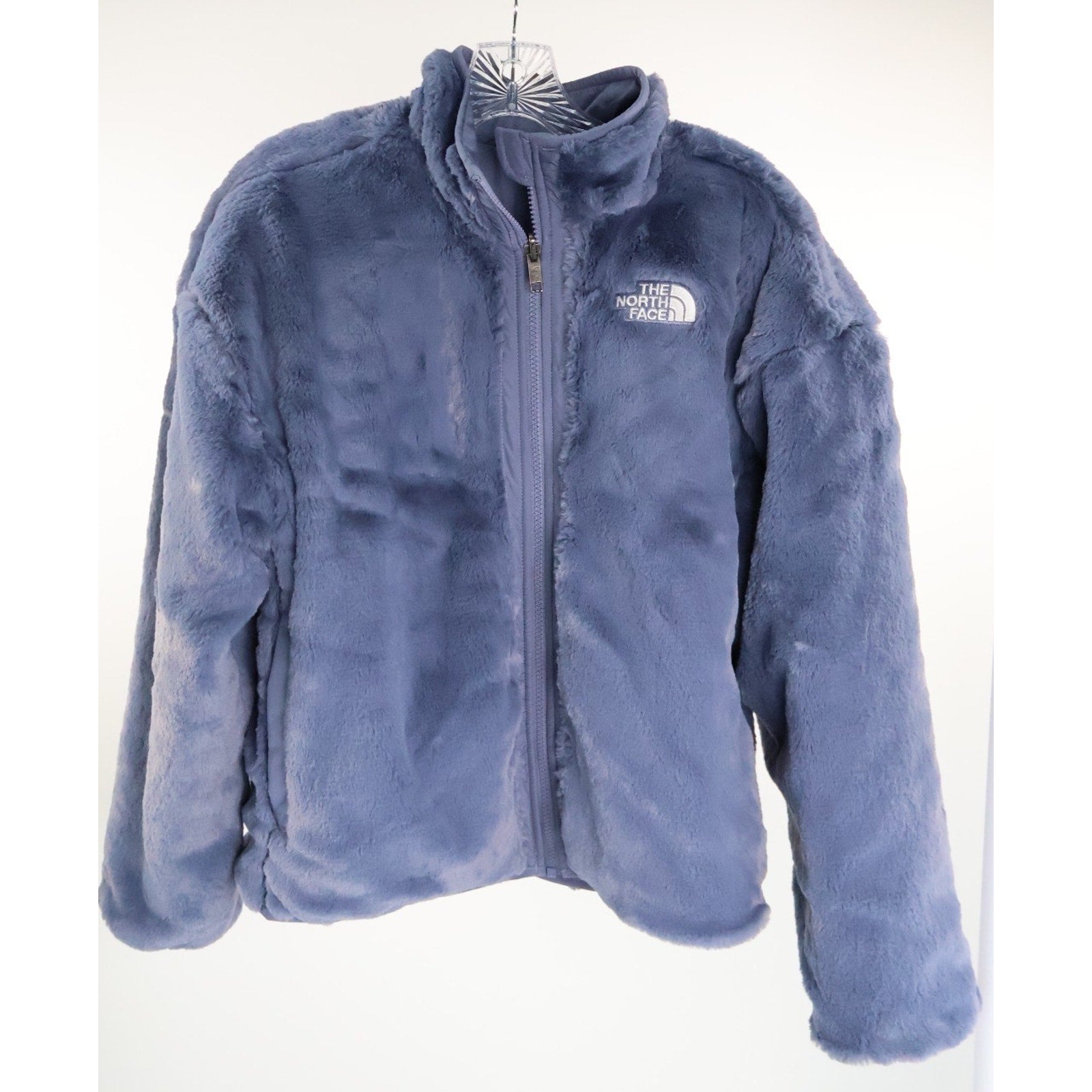 The North Face Teen Girls Reversible Shasta Full-Zip Black Jacket Size XL 14/16