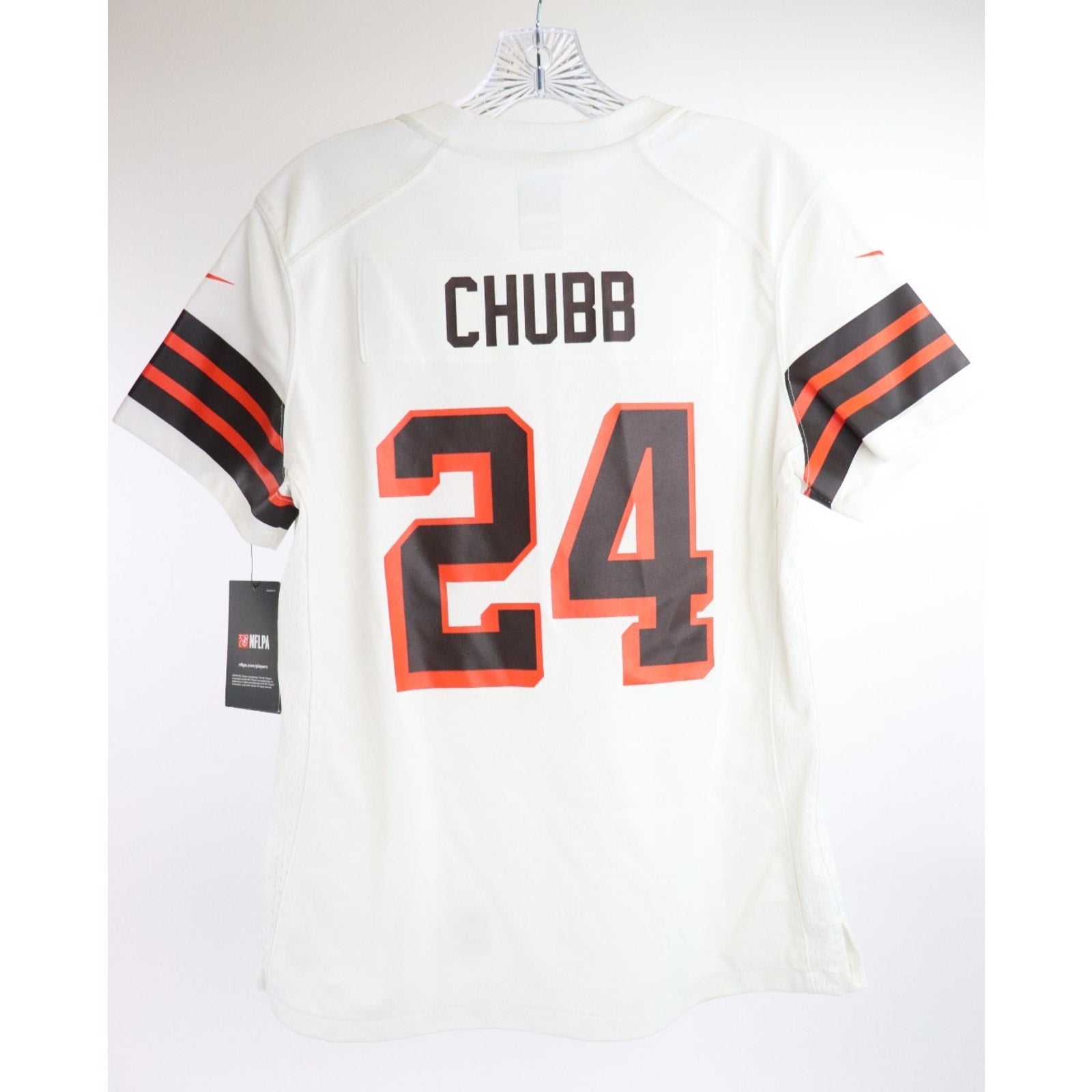 Cleveland Browns Jersey Women's M Football Nick Chubb 24 On Field Nike 1946 NFL7