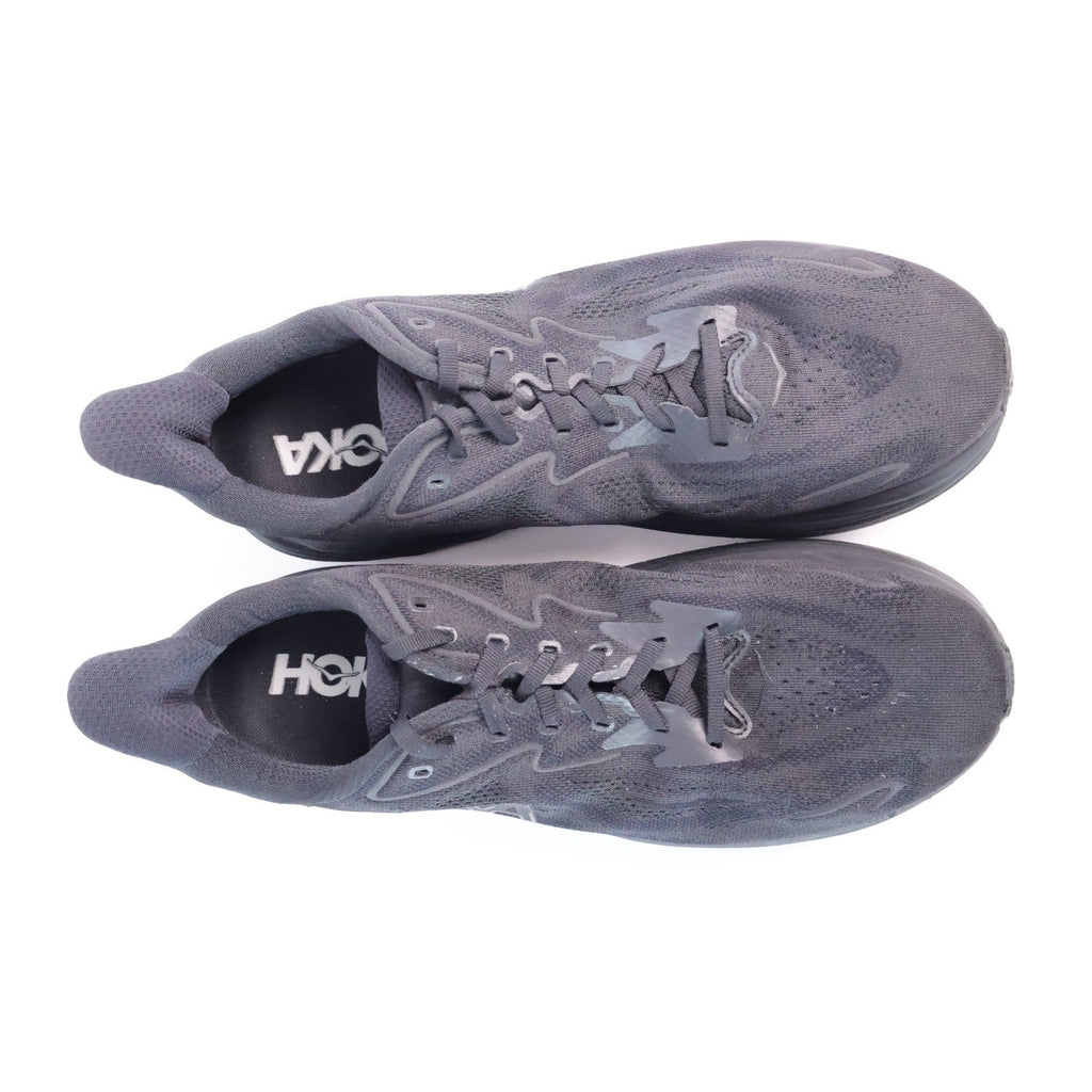 Hoka One One Clifton 10 Black 1162030-BBLC Mens 11.5 D Good condition #23