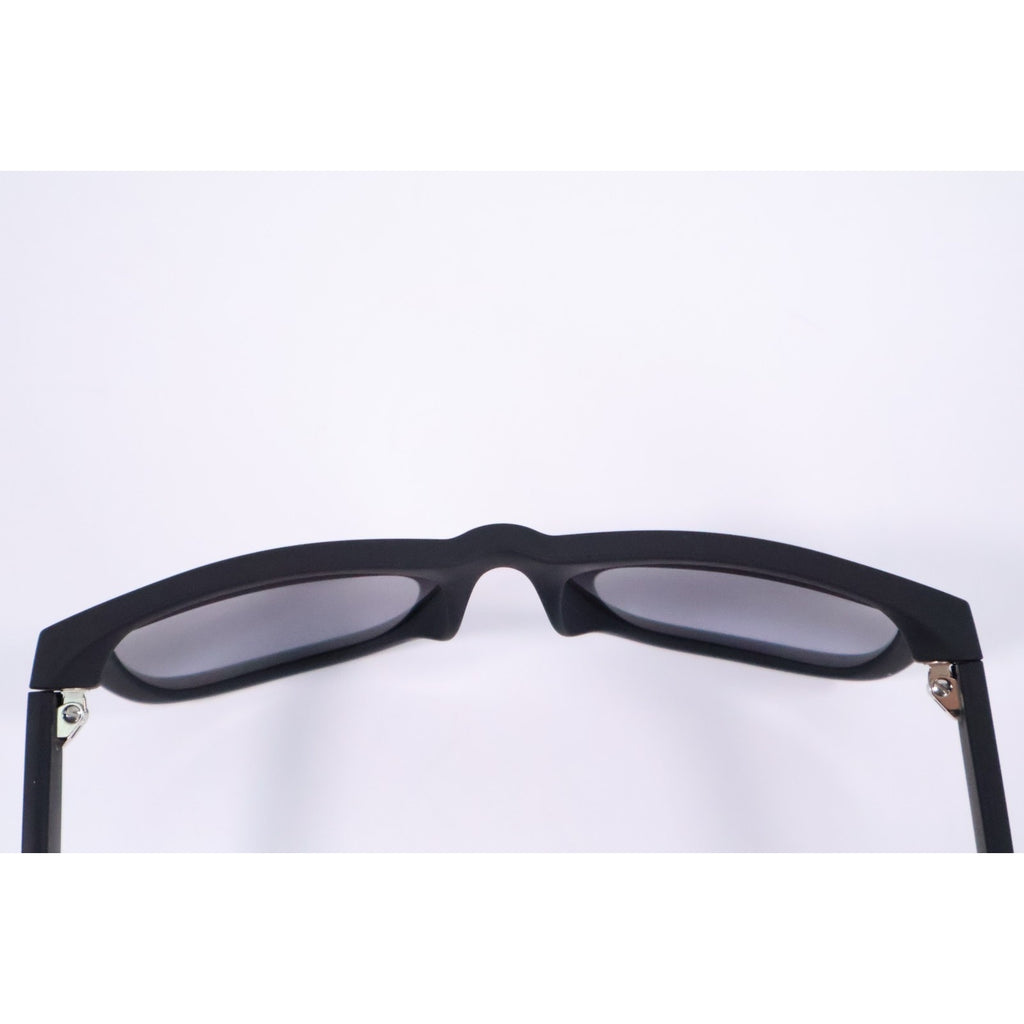 Ray-Ban JUSTIN RB4165 601/8G 54-16 Sunglasses Dark Grey Matte Rubber Black New