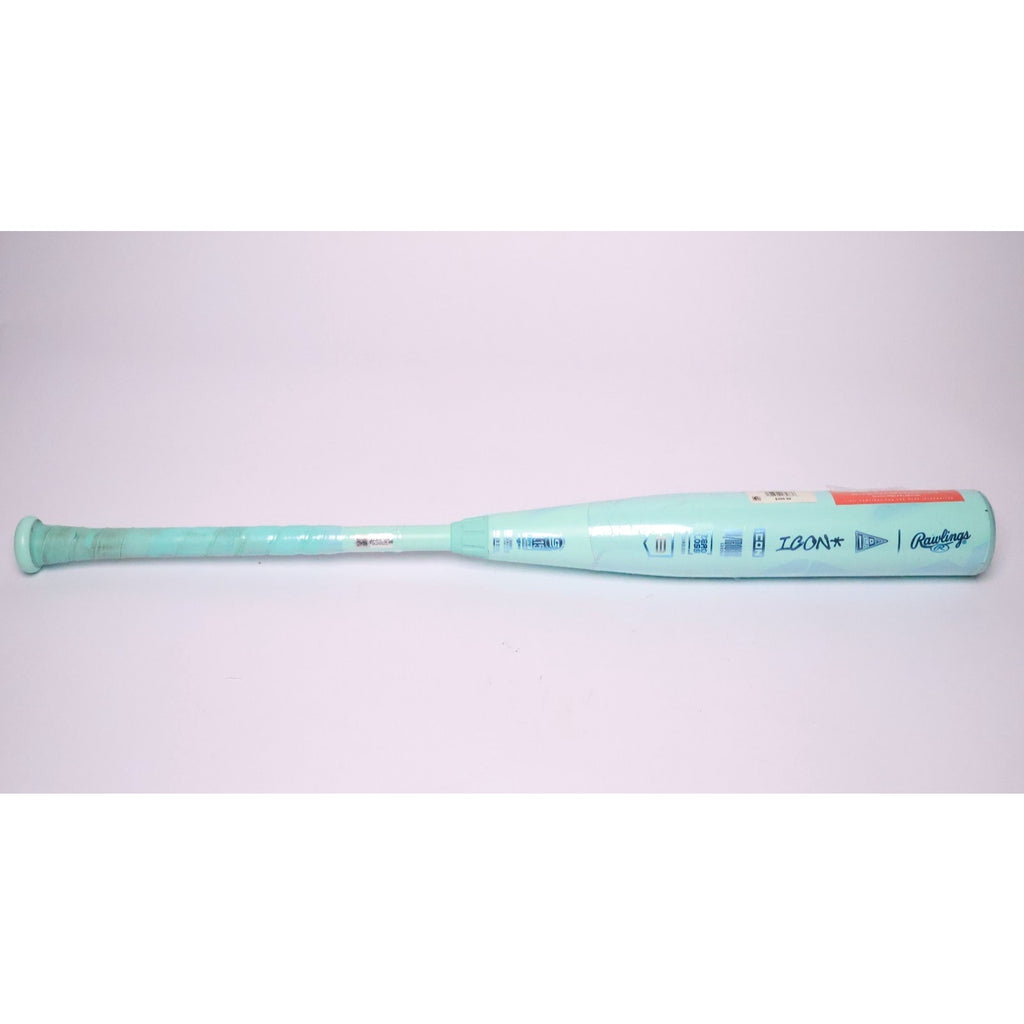 Rawlings 2026 Icon -8 USSSA Composite Baseball Bat 30in Mint Green 2 3/4" Read