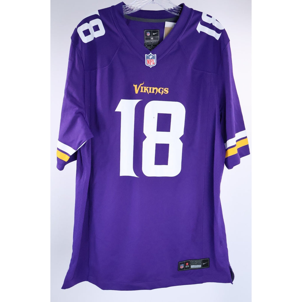 Nike Minnesota Vikings Justin Jefferson Men Medium NFL Football Jersey Nwt Read