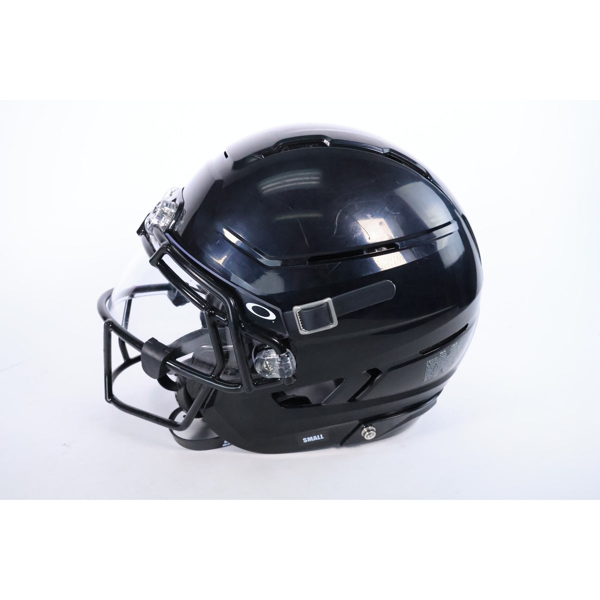 Schutt F7 Air Elite Football Helmet Youth Small Black Oakley Visor Clear Read#67