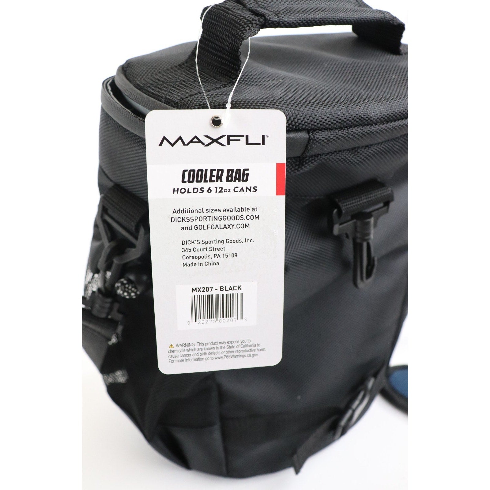 Maxfli Golf Bag Cooler - Clips On and Holds 6 12oz Cans