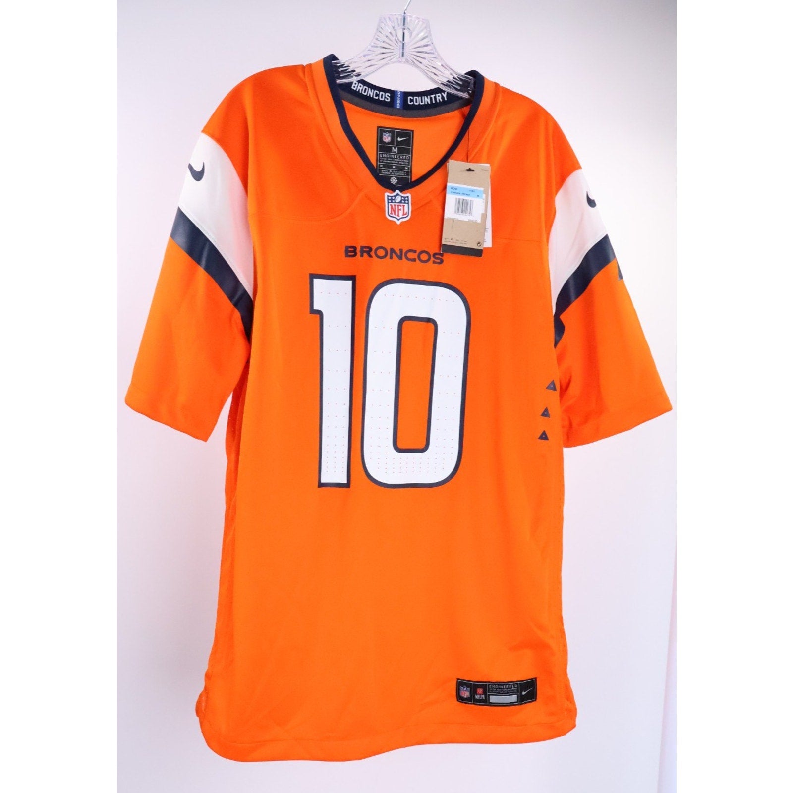 Nike Denver Broncos Bo "Nix" #10 Jersey Size Medium NWT *READ* Name Misspelled