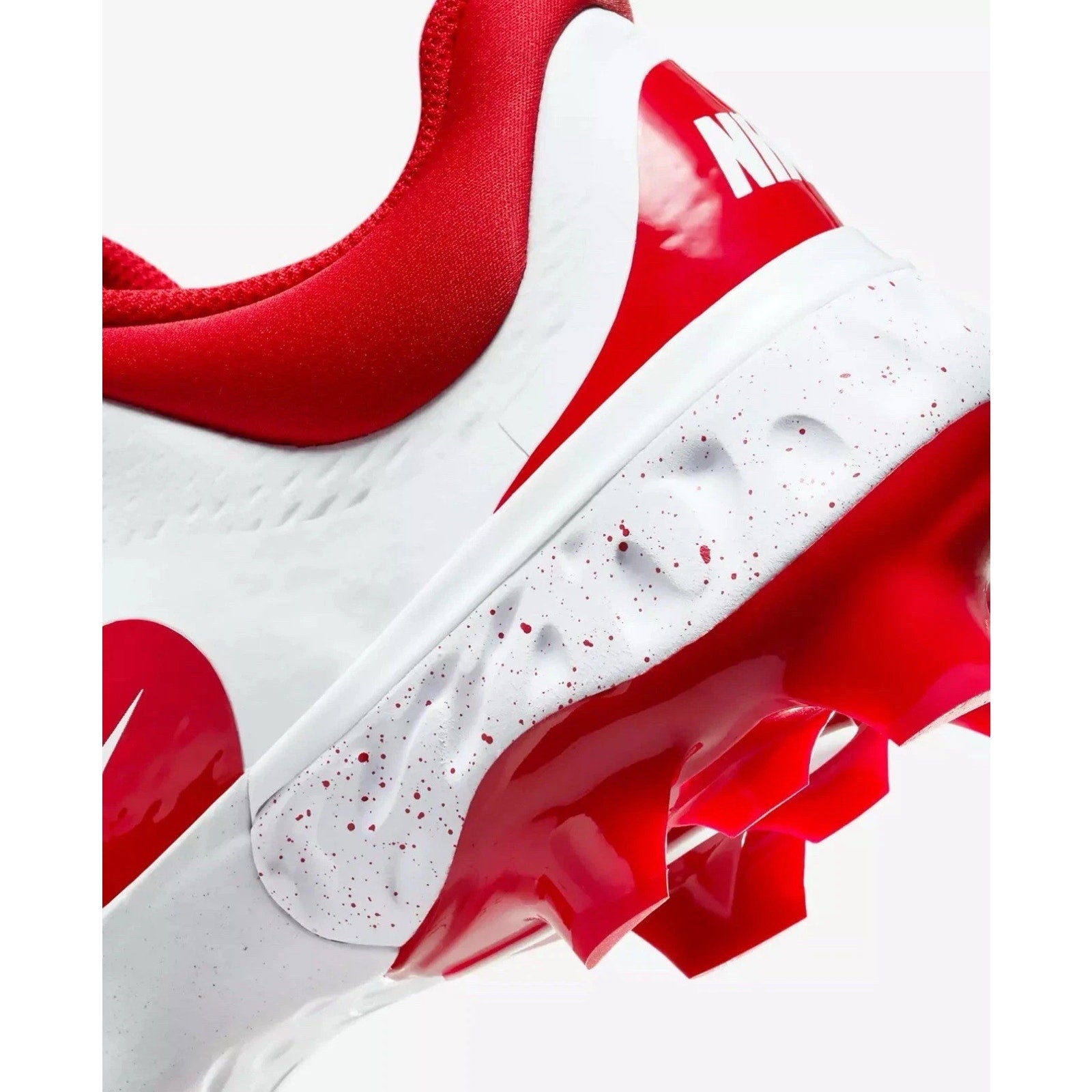 Nike Alpha Huarache Elite 4 Low MCS Baseball Cleats Men's 12 FD6255-105 NEW