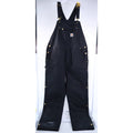 Carhartt Firm Duck Insulated Bib Overall Size Large Tall Men's OR4393-M NWT Read
