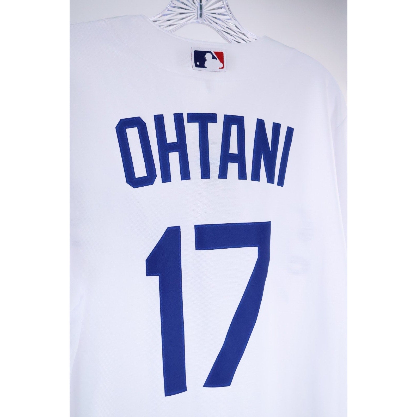 Shohei Ohtani #17 LA Dodgers Stitched Nike Home White Jersey Men's Size M NWT 4
