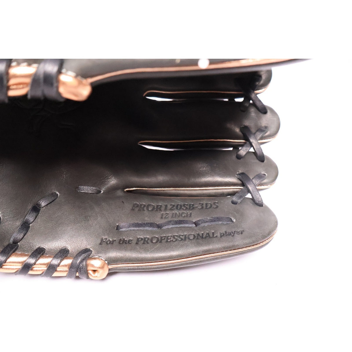 Rawlings Heart of the Hide 12"Softball Glove RHT Basket Web Black/Gold Excellent