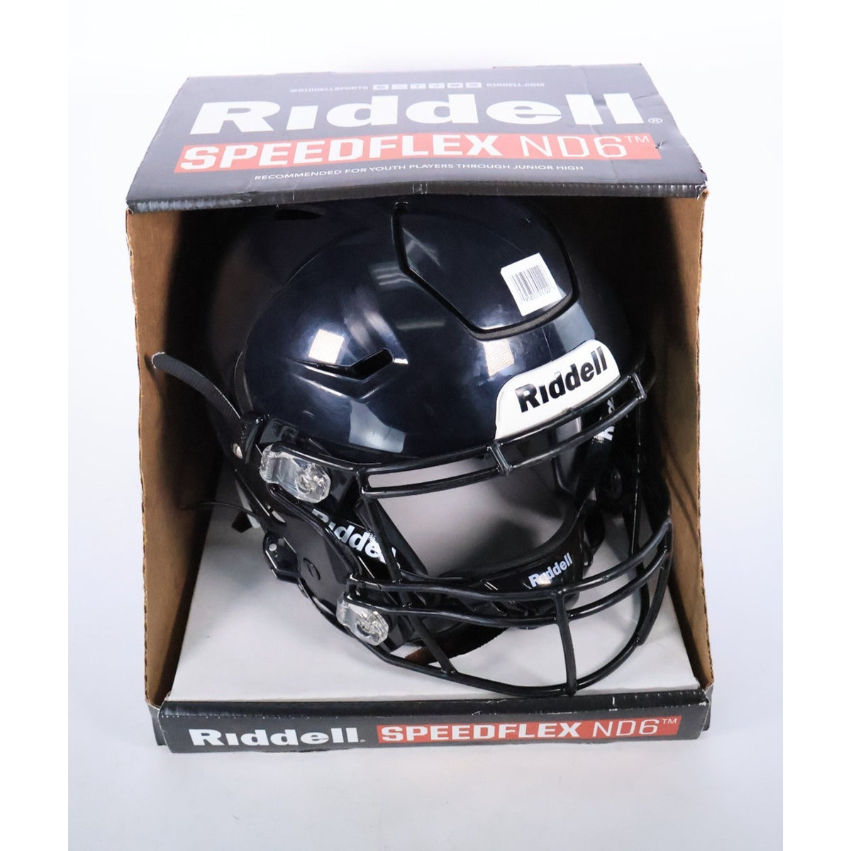 Riddell SpeedFlex ND6 Black Youth Football Helmet Size Youth XL 2026 Read #64