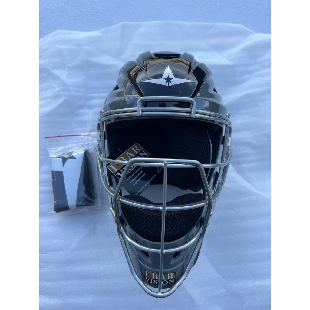 All-Star System 7 Axis Catcher’s Set Youth 9-12 Black/Graphite 3-Piece NEW #2