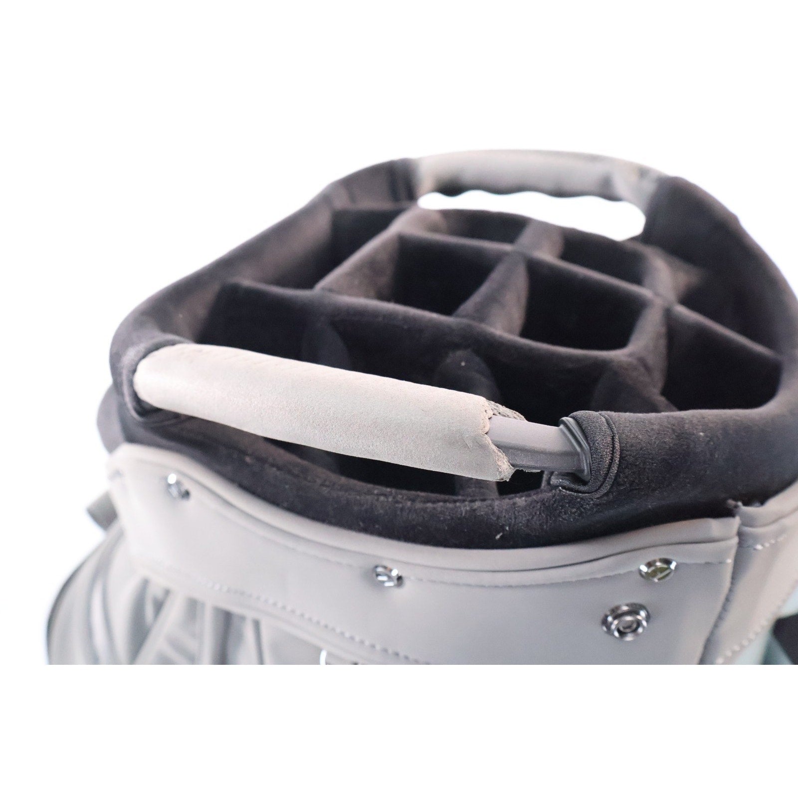 TaylorMade Golf Signature 14-Way Cart Bag Grey New Read