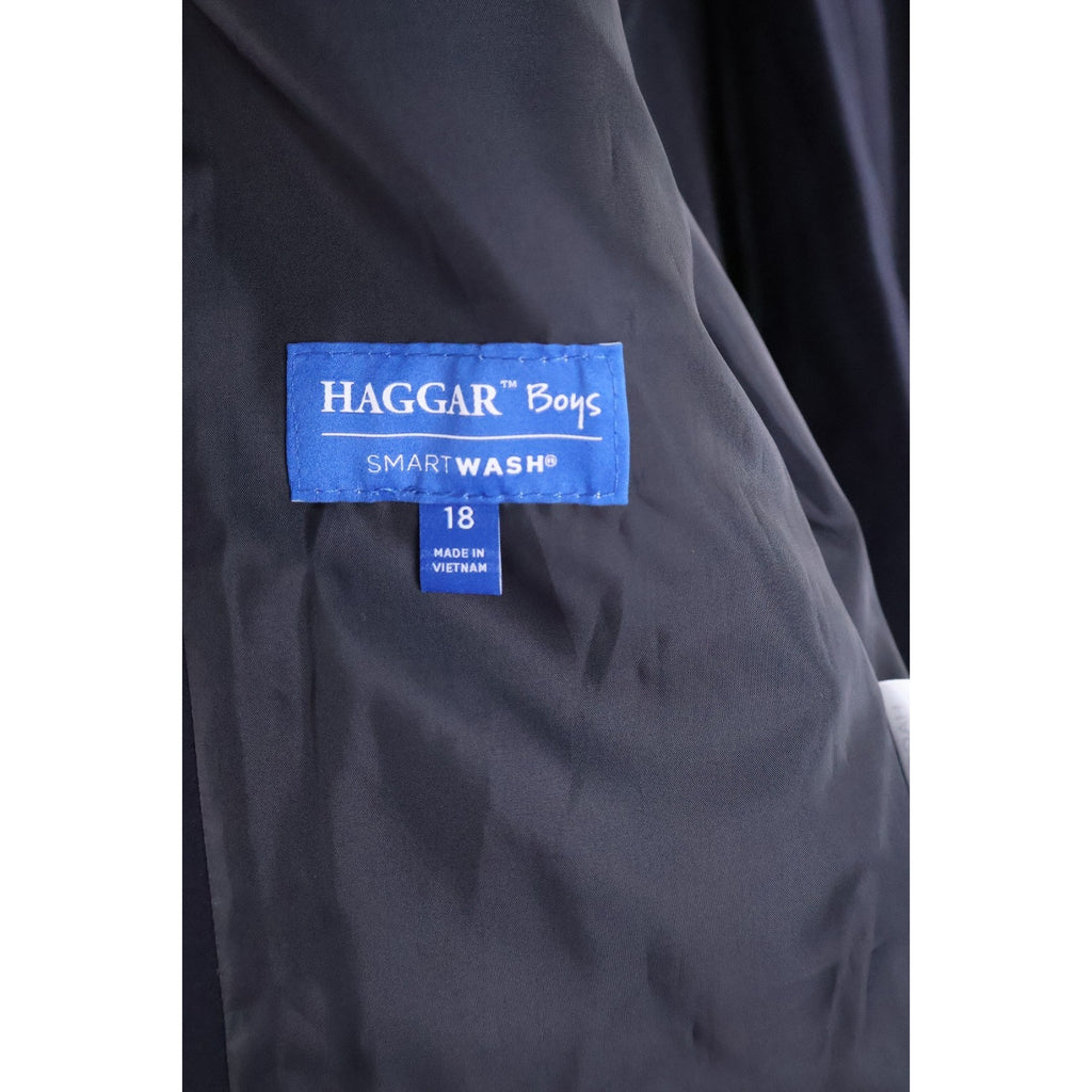 Haggar Boys Size 18 Navy Blue Suits Jacket Only Youth NWT