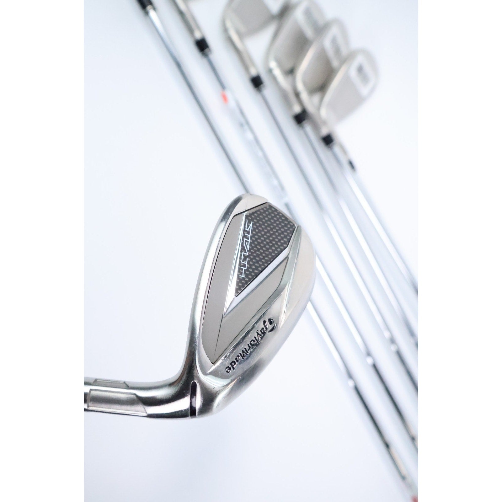 TAYLORMADE STEALTH IRONS 7 PC SET #5-PW,AW KBS MAX MT 85 STL Regular Flex READ