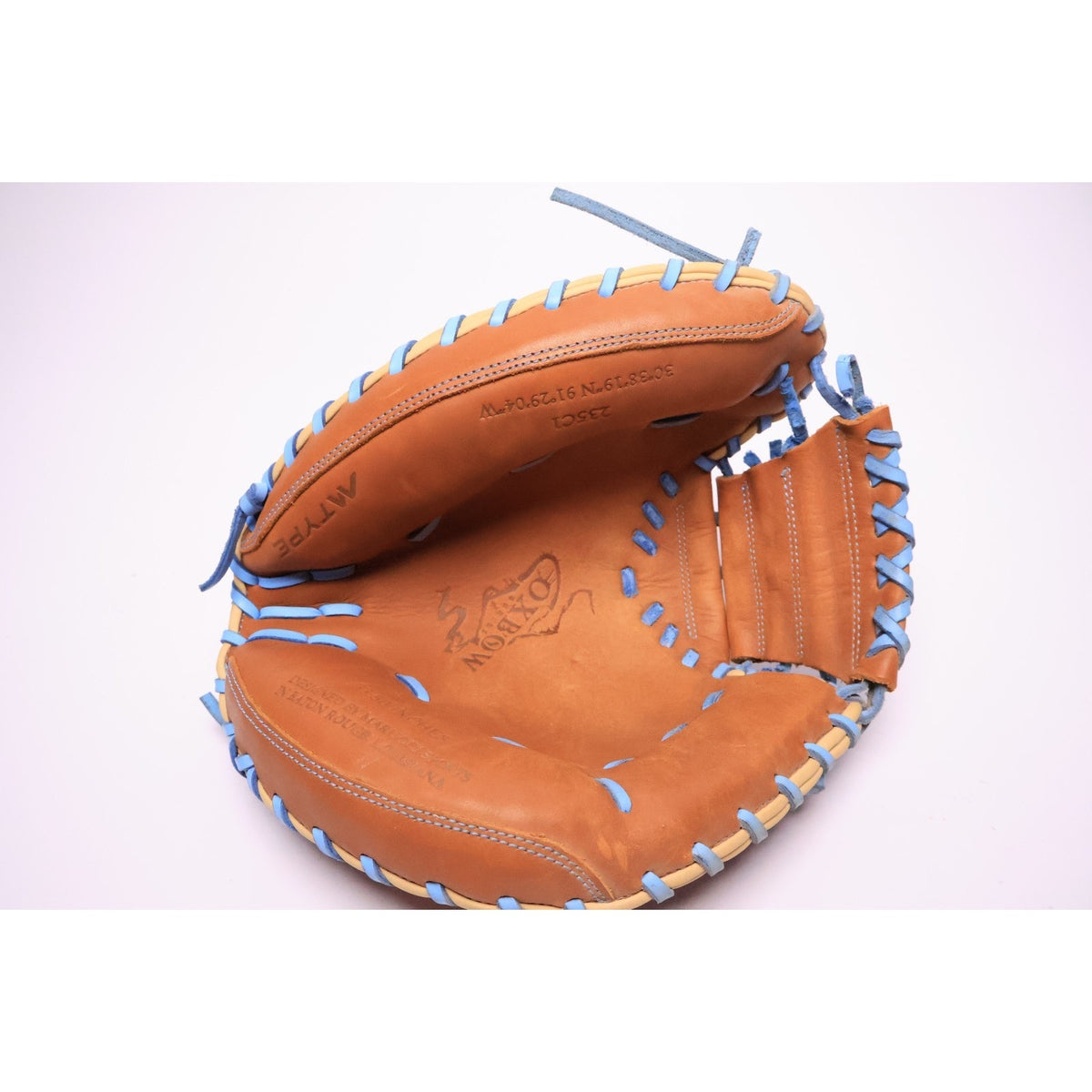 Marucci 33.5” M Type Oxbow Series Catchers Glove-RHT-Tan/Blue- READ