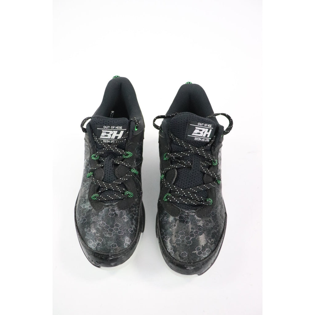 Under Armour Harper 8 Elite SZ 4.5Y Black Green Baseball Cleats 3026595-001 NEW