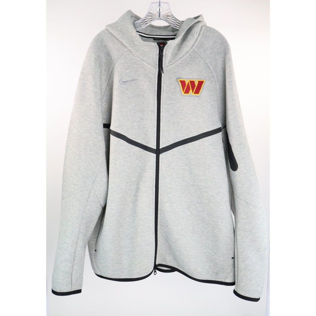 Nike Washington Commanders Tech Fleece Full Zip Windrunner Hoodie Mens XXL Read