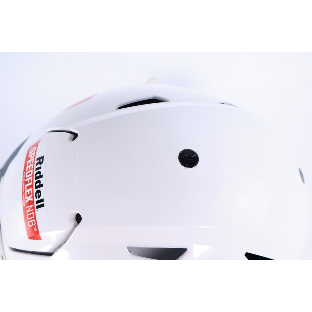 Riddell SpeedFlex ND6 White Youth Football Helmet Size Large 2026 New Read #63