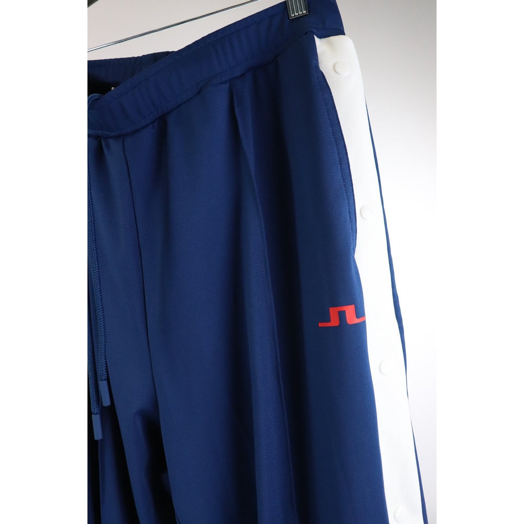 Women's J Lindeberg JL Orianne Pants Athletic USA Blue White Sz L NWT $125