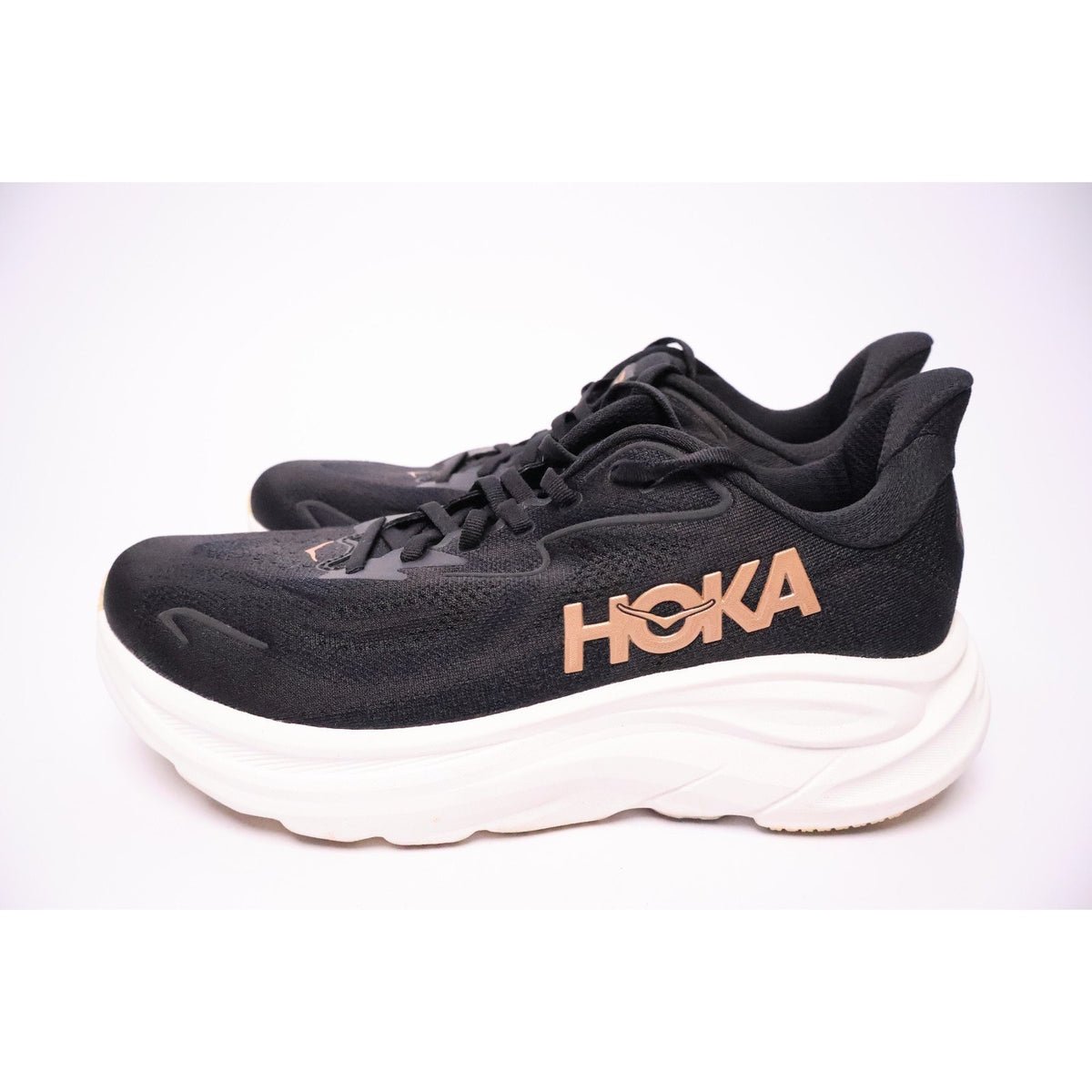 Hoka One One Clifton 10 Black Rose Gold Women's 11B 1162031 BRGL #224