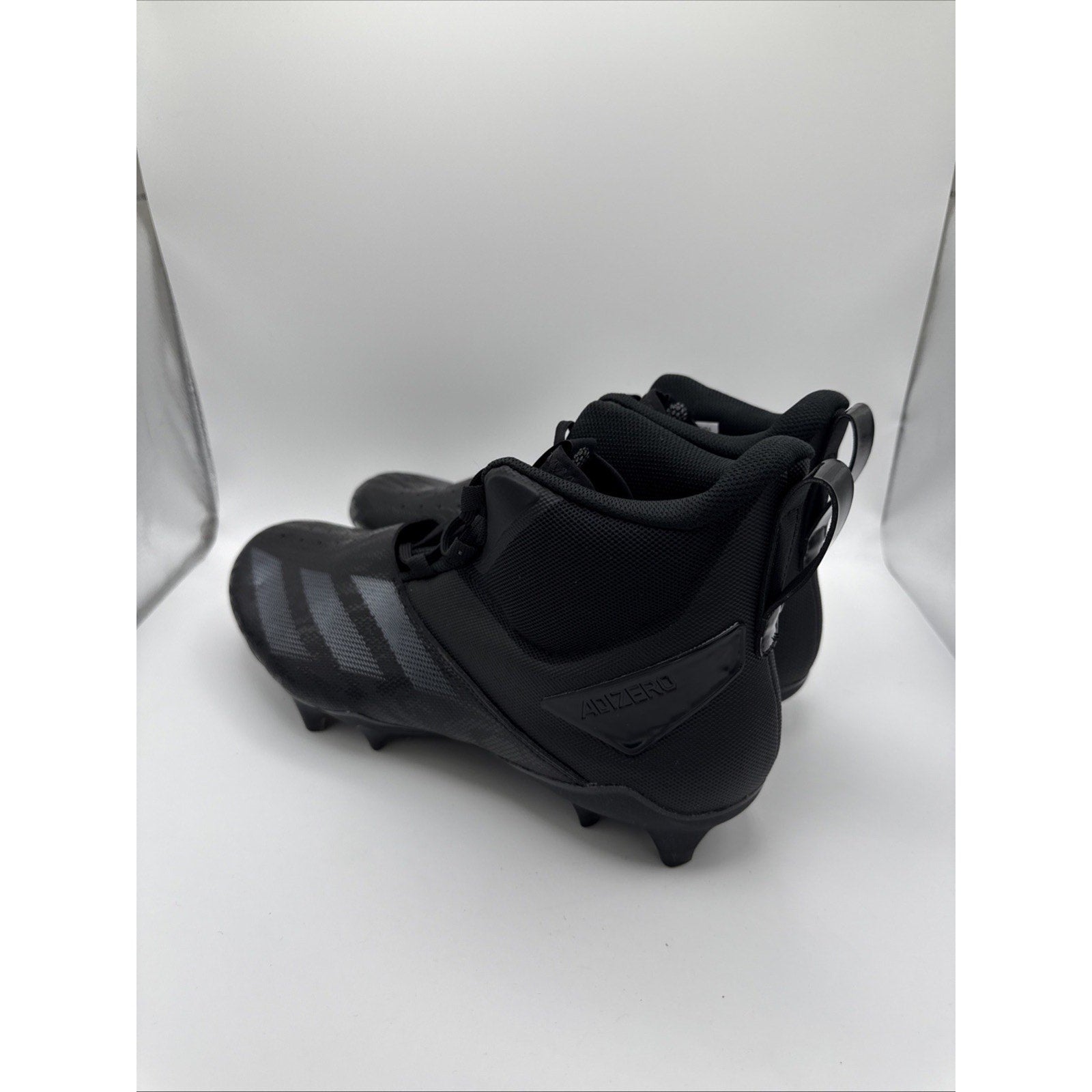 Adidas Adizero Chaos Linemen Mens Football Cleats Shoe Black Size 13 NWOB