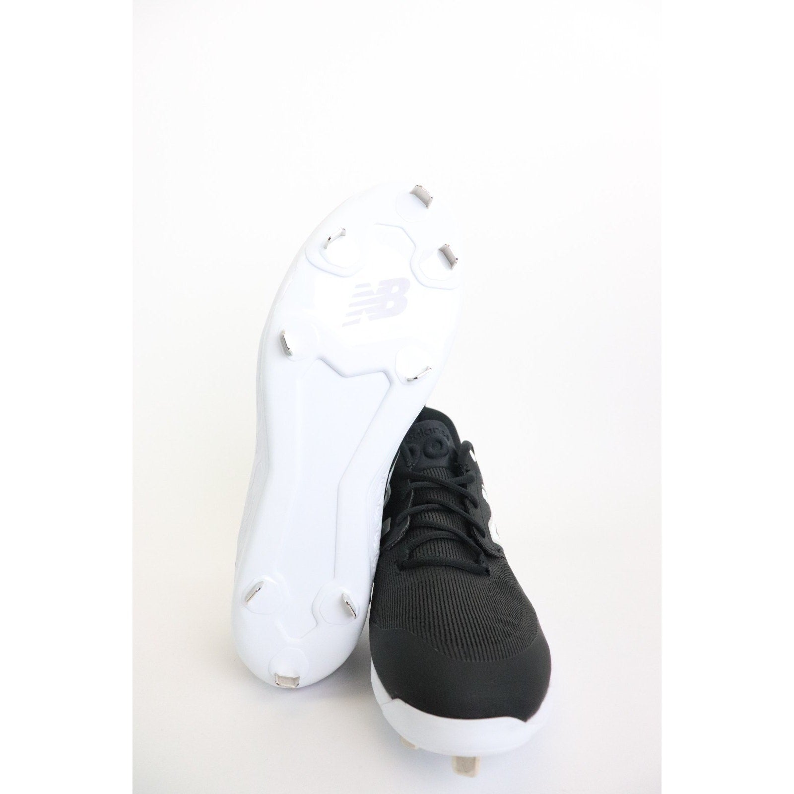New Balance Unisex Fresh Foam X 3000 V6 Metal Baseball Shoe, Black/White, Sz M14