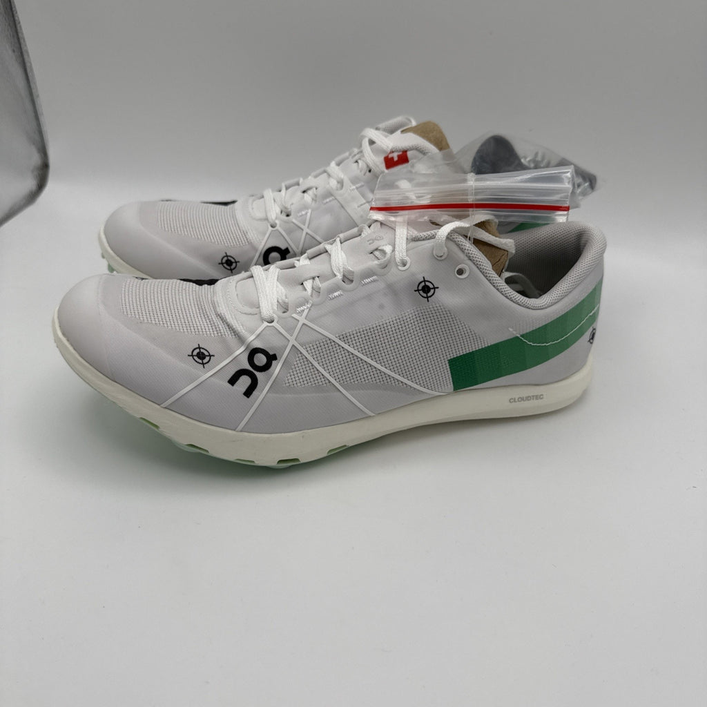 On Cloudspike 1500m Track and Field Shoes - Undyed White/Mint - Women’s Sz 7 New