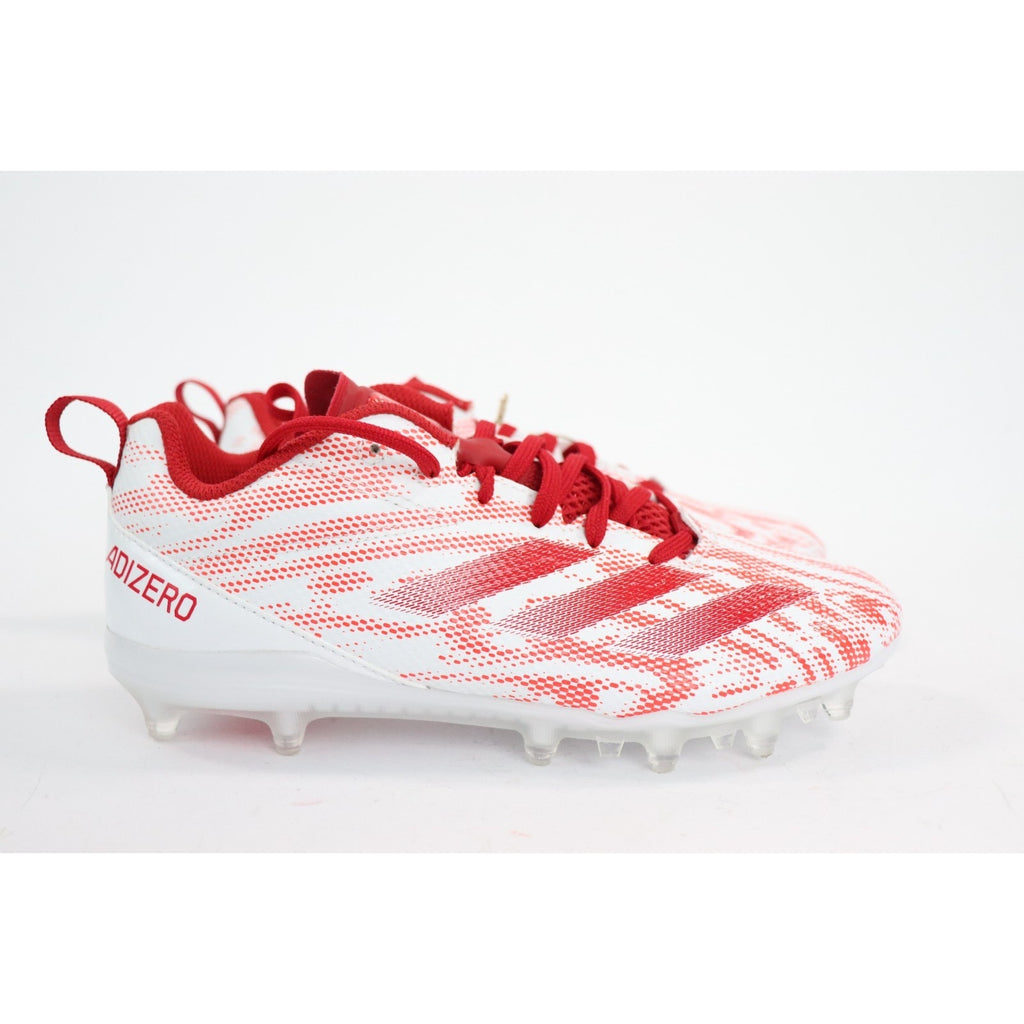 Adizero Electric 2 Football Cleats GS "Red White" ID1469 Men size US 5 NEW