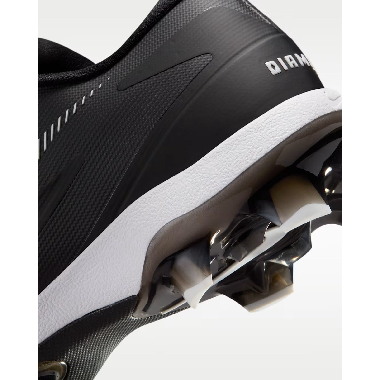 Nike Diamond Standout MCS Baseball Cleats (Black/White) Size M 7 / W 8.5 NEW