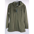 Columbia Rose Winds Softshell Hooded Jacket Women's XS Green FullZip Closure NWT
