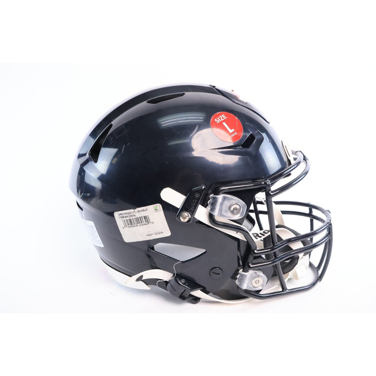 Riddell Speedflex Youth Football Helmet Black, Size Large 2024 Read INV#54