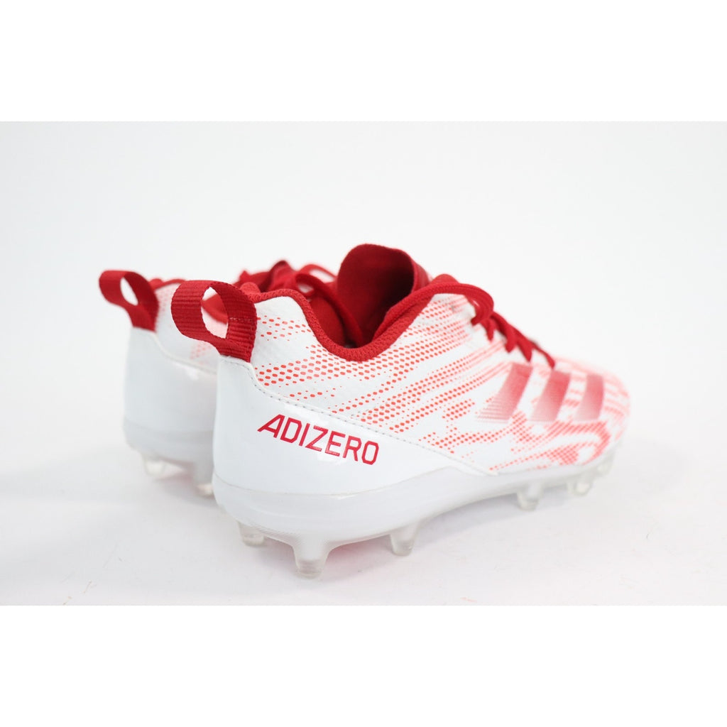 Adizero Electric 2 Football Cleats GS "Red White" ID1469 Men size US 5 NEW