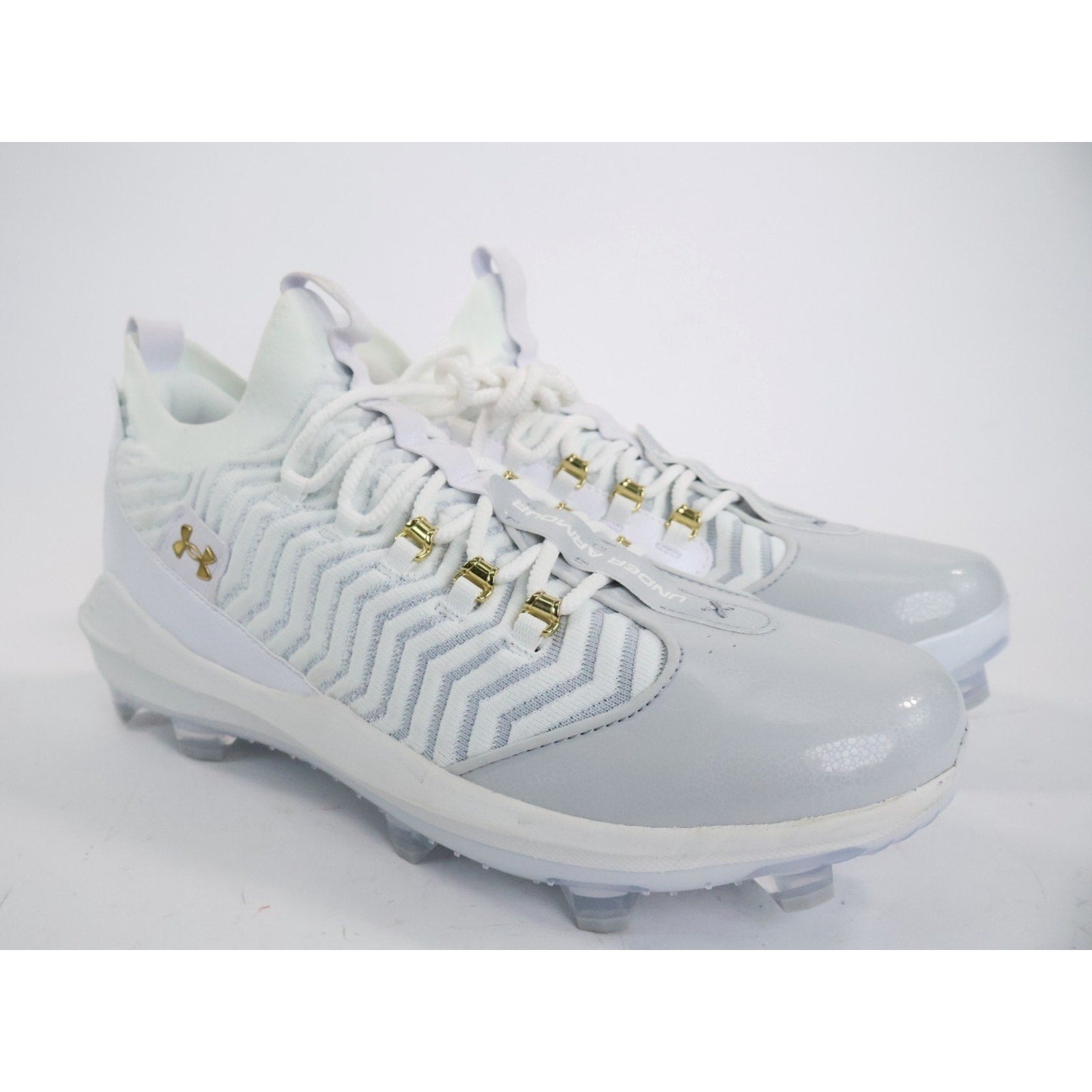 UA Under Armour Men's Harper 9 Pro TPU Baseball Cleats 3027444-100 Size 14 NEW