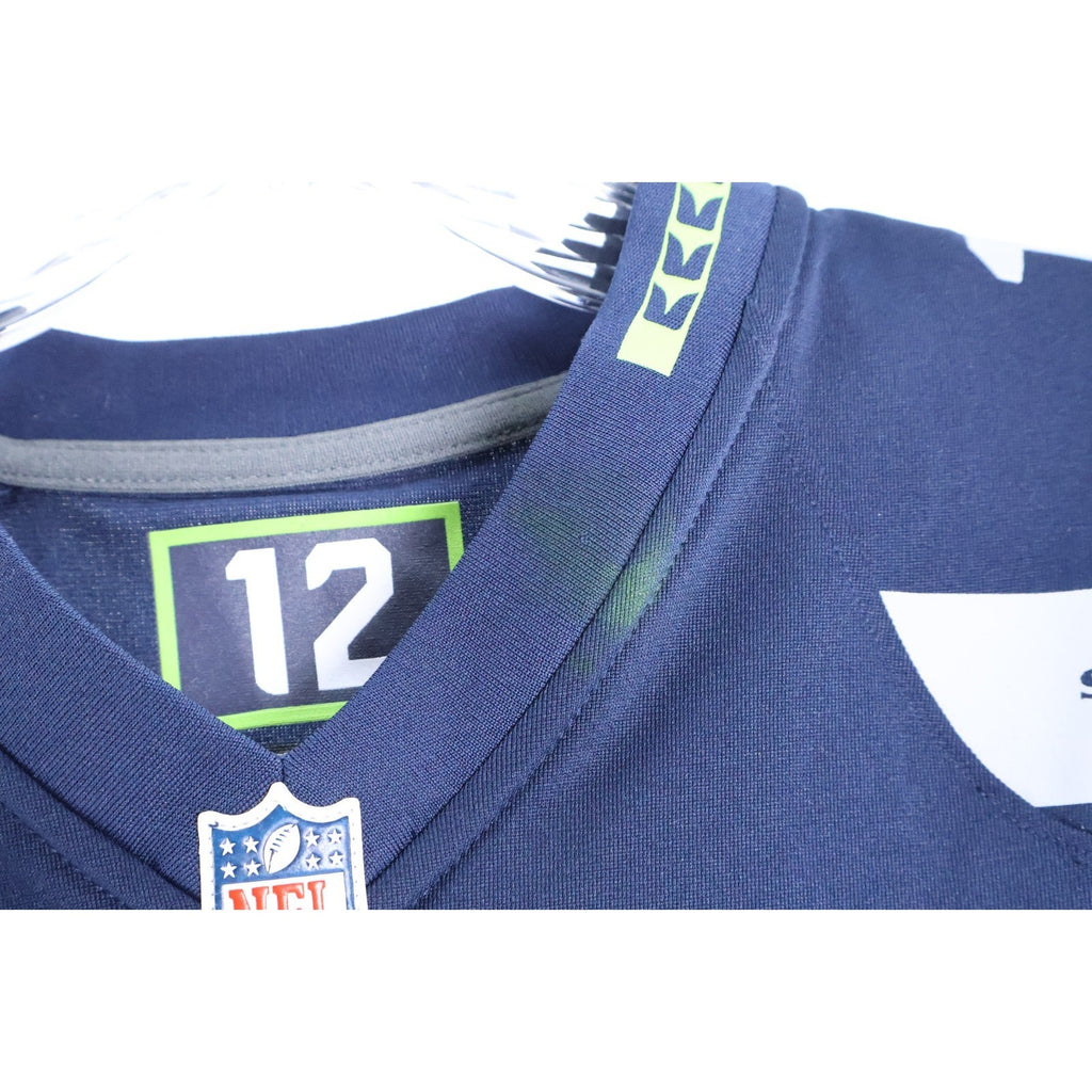 Nike Seattle Seahawks #11 Jaxon Smith-Njigba Navy Women's M Jersey NWT Read NFL1