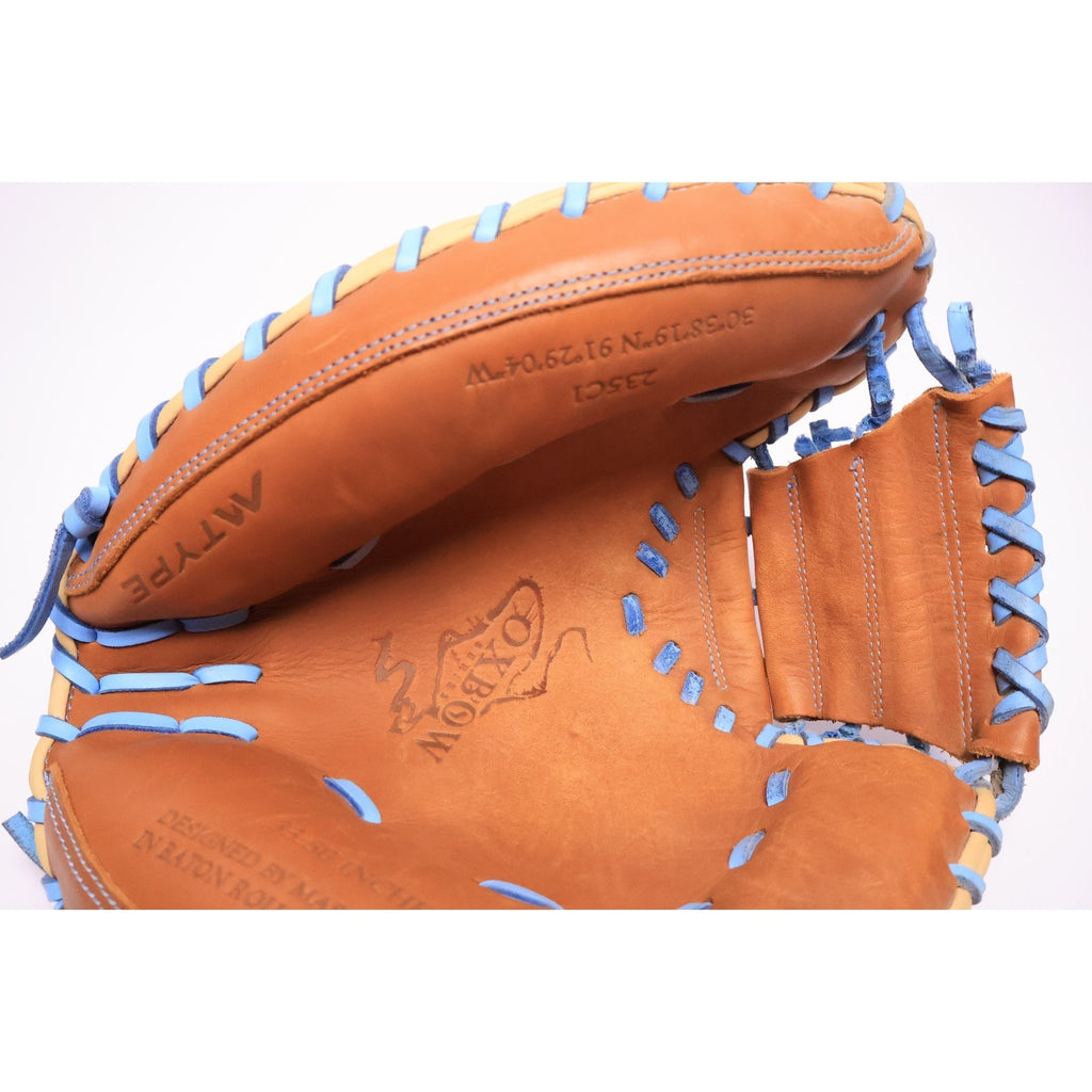 Marucci 33.5” M Type Oxbow Series Catchers Glove-RHT-Tan/Blue- READ