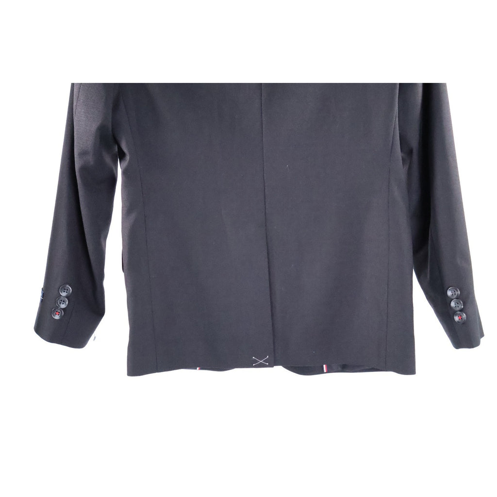 Tommy Hilfiger Boy's Black Modern-Fit Stretch Suit 2 Piece Jacket Pant Sz 10 NWT