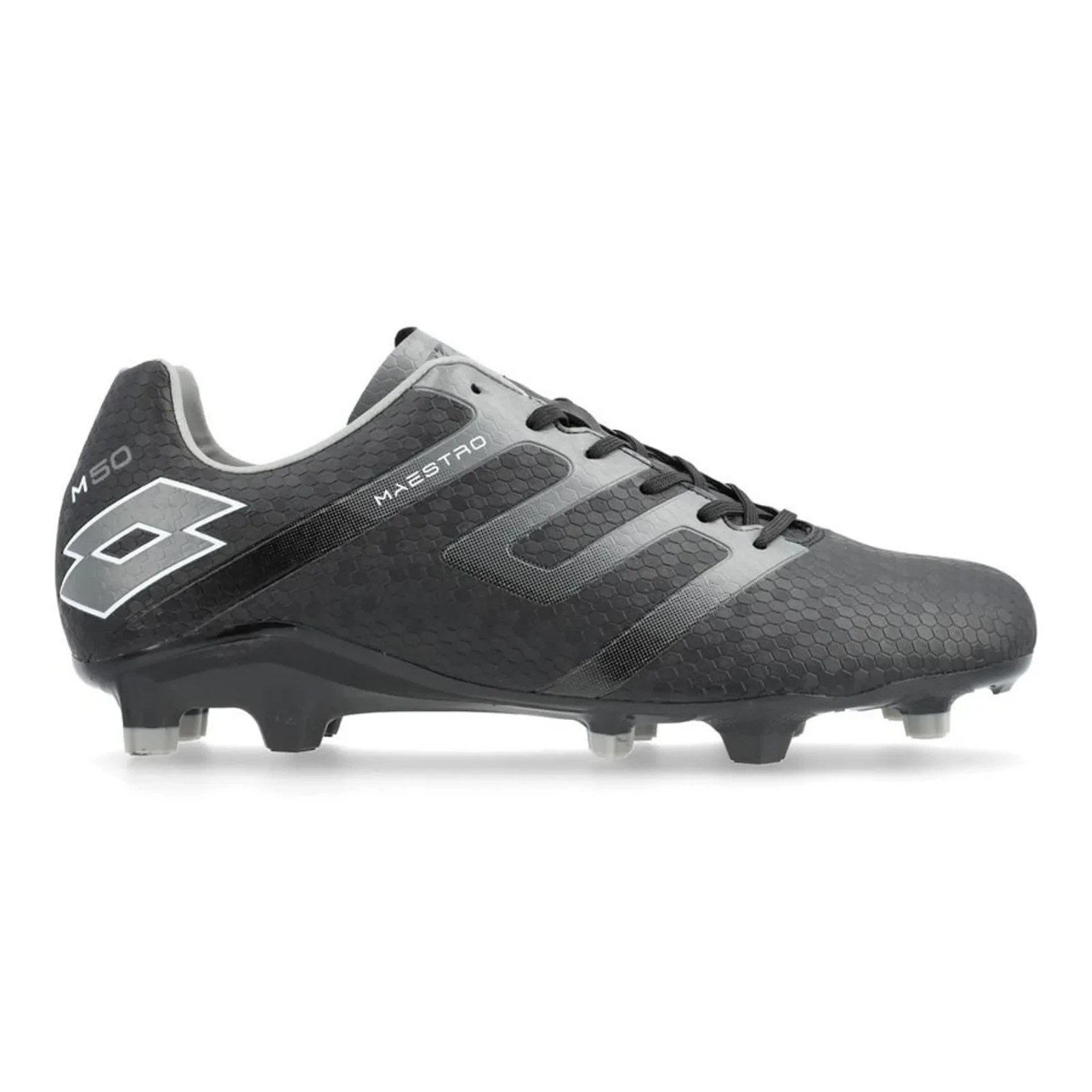 Lotto Maestro 700 IV FG Black Soccer Cleats - 214594 1H8 Size 11.5 NEW